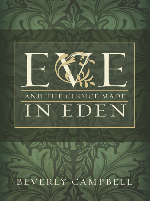 Cover image for Eve and the Choice Made in Eden
